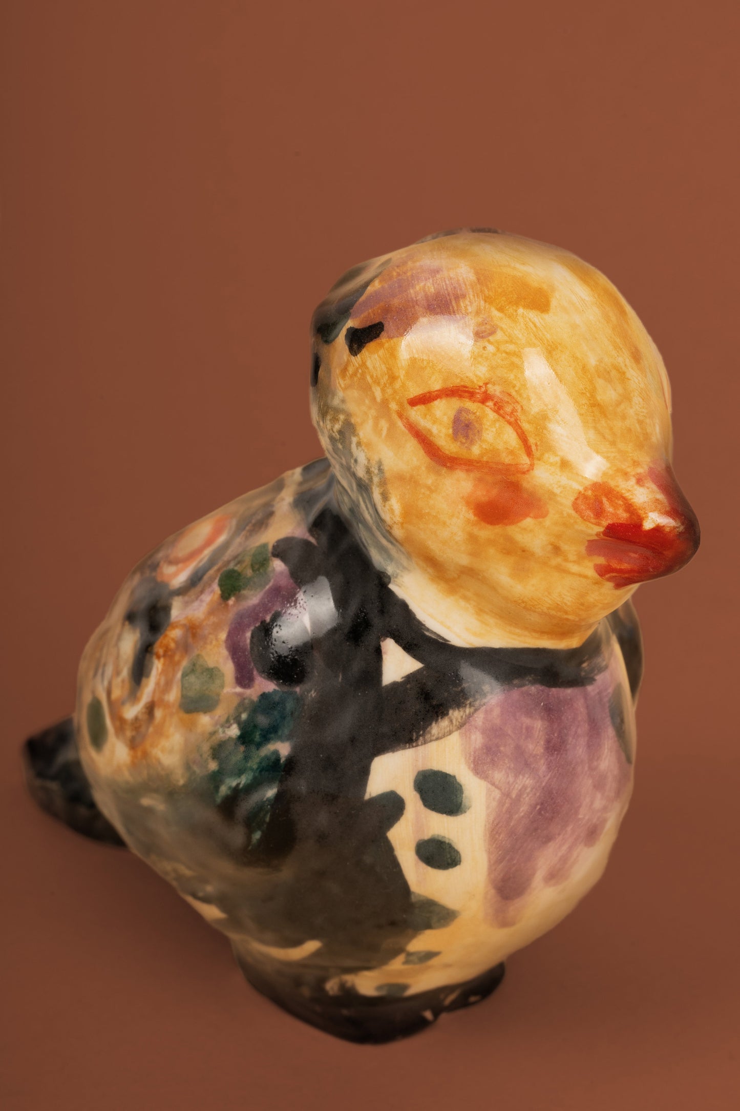 Art Object "Chizhik" purple