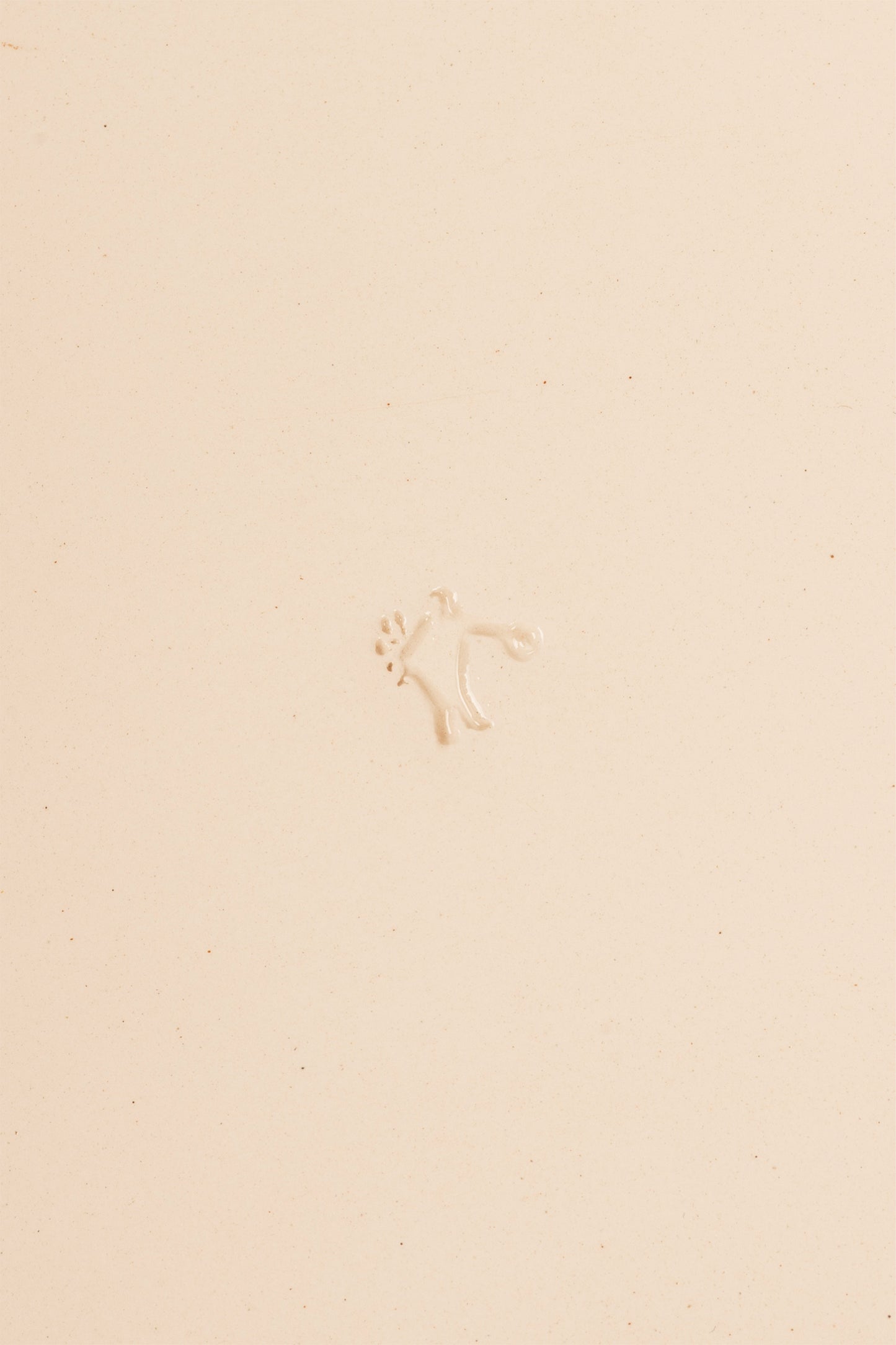 Large Blue Round Plate