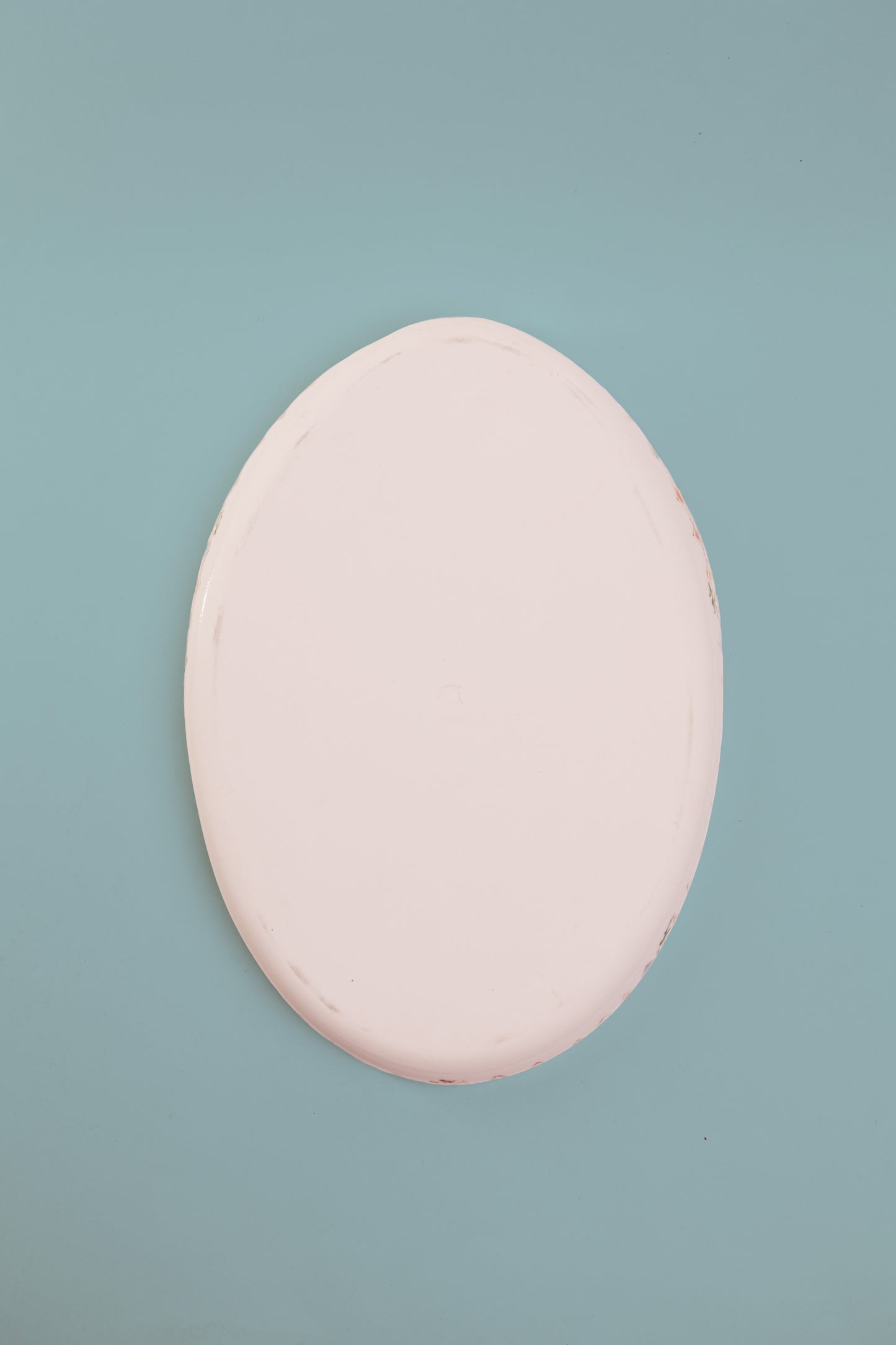 Small Yellow Oval Plate