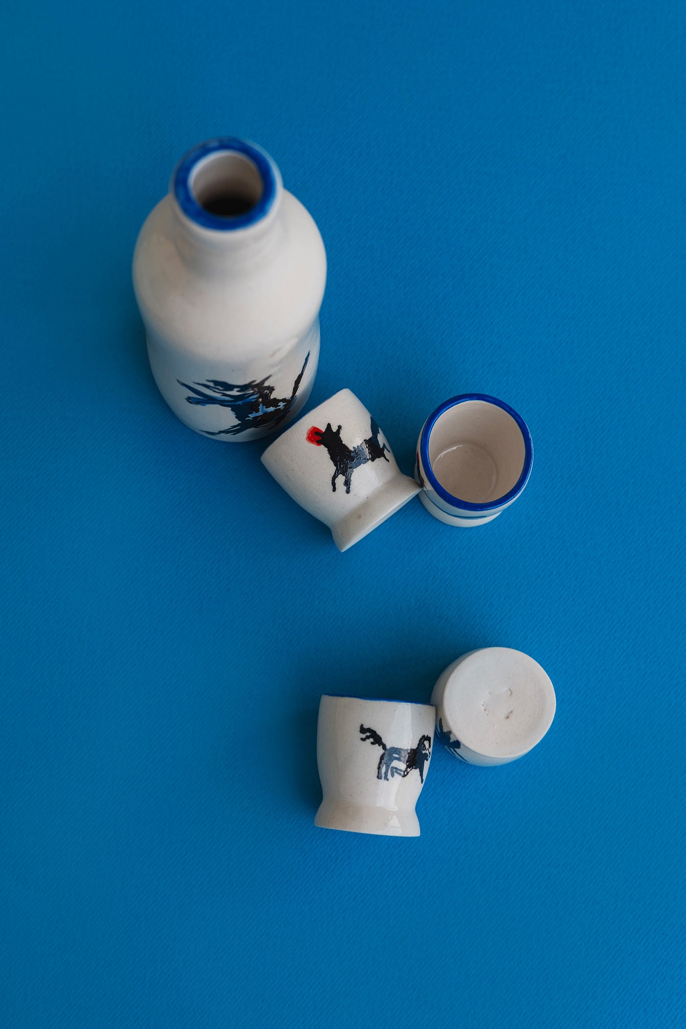 ჭაჭის ნაკრები პატარა "ჩვენი უბნის ძაღლები"