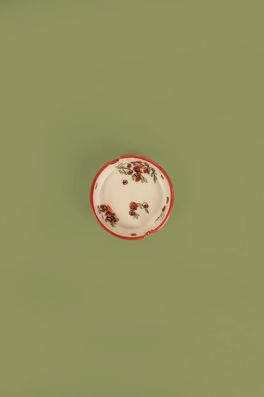 Large Ashtray "Kutaisi Roses"