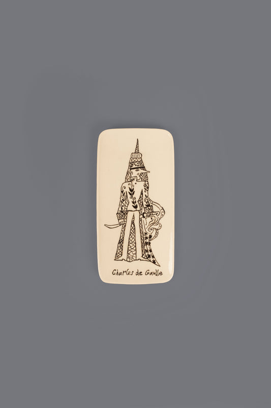 Plate "Charles de Gaulle"