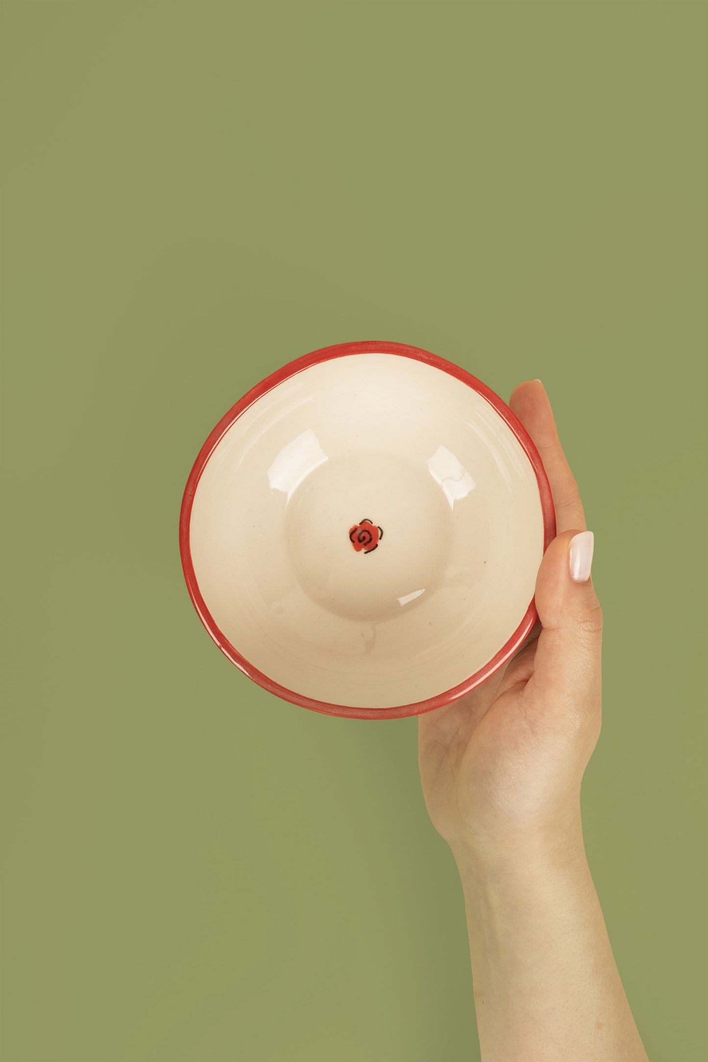 Large Bowl "Kutaisi Roses"