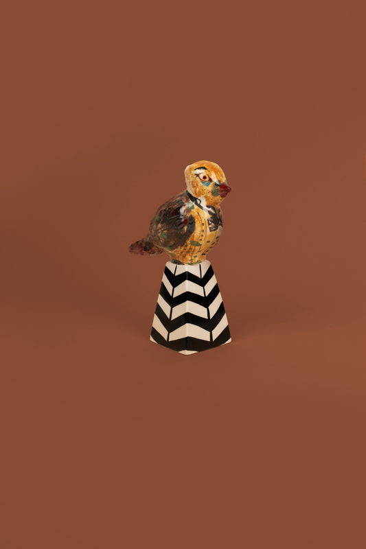 Art Object "Chizhik" yellow