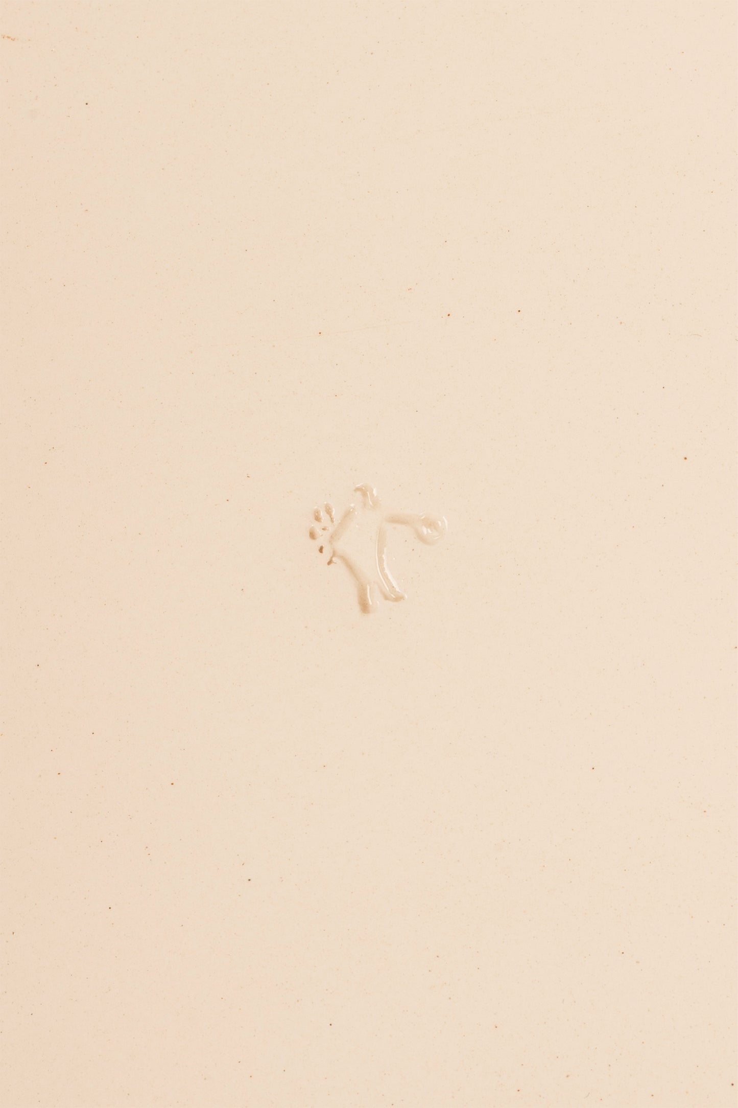 Small Red Oval Plate with handles