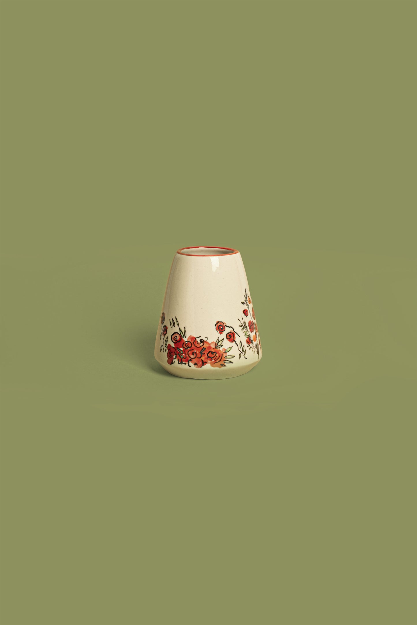Large Vase "Kutaisi Roses"