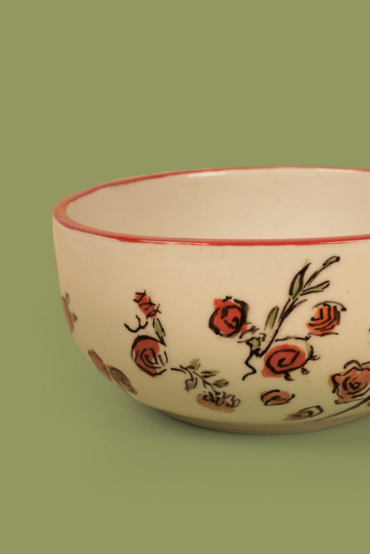 Large Bowl "Kutaisi Roses"