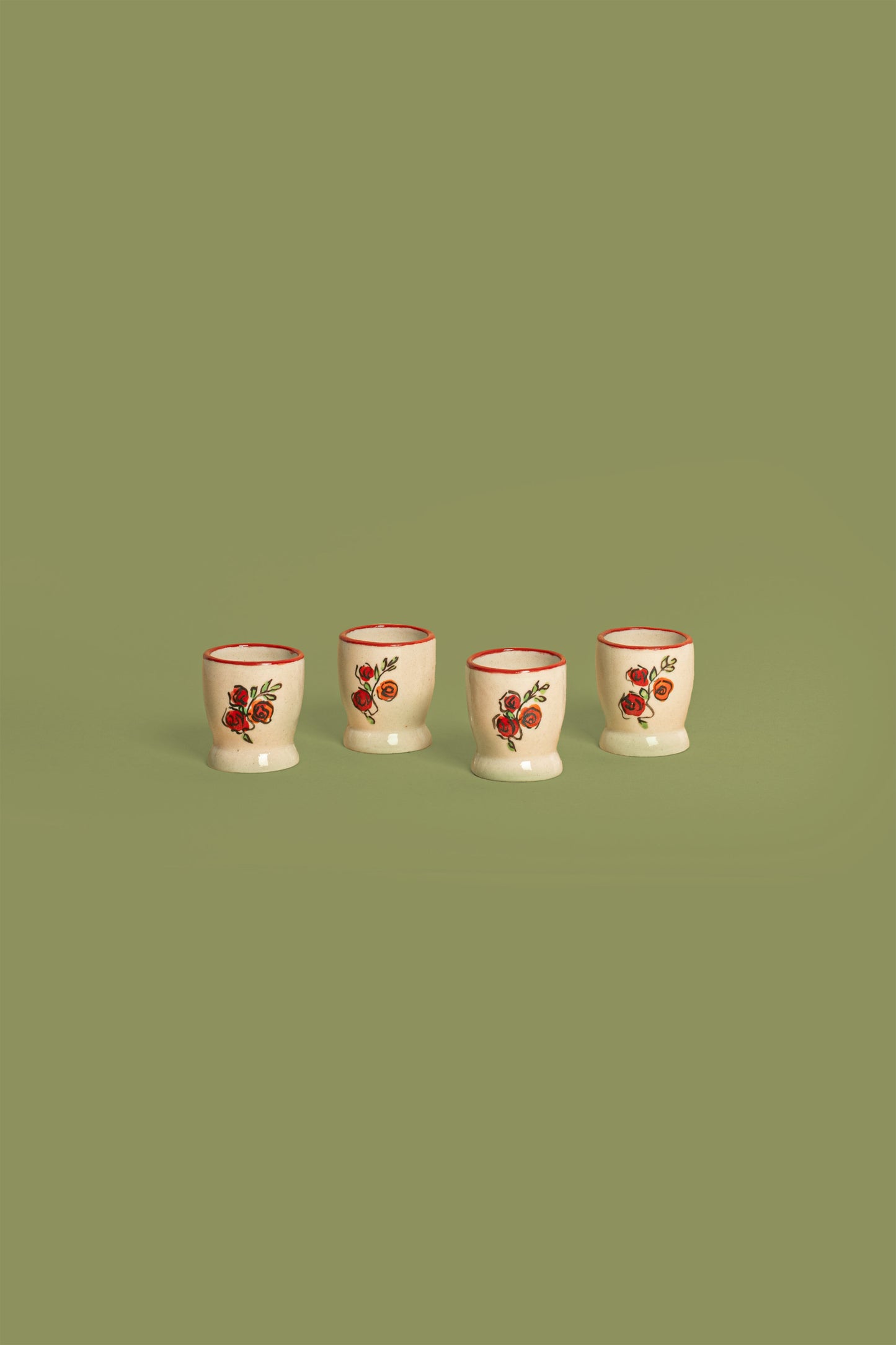 Small Chacha Set "Kutaisi Roses"