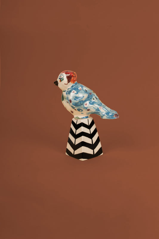 Art Object "Chizhik" blue