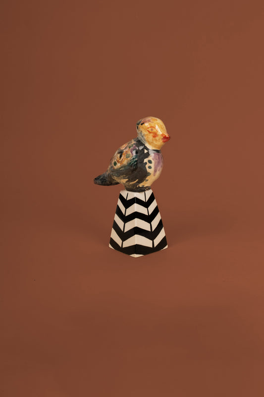 Art Object "Chizhik" purple