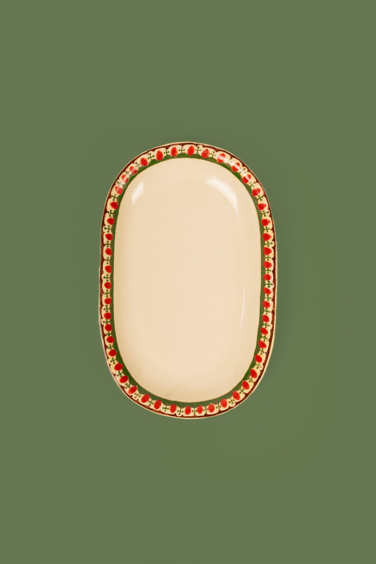 Oval Plate "Easter"