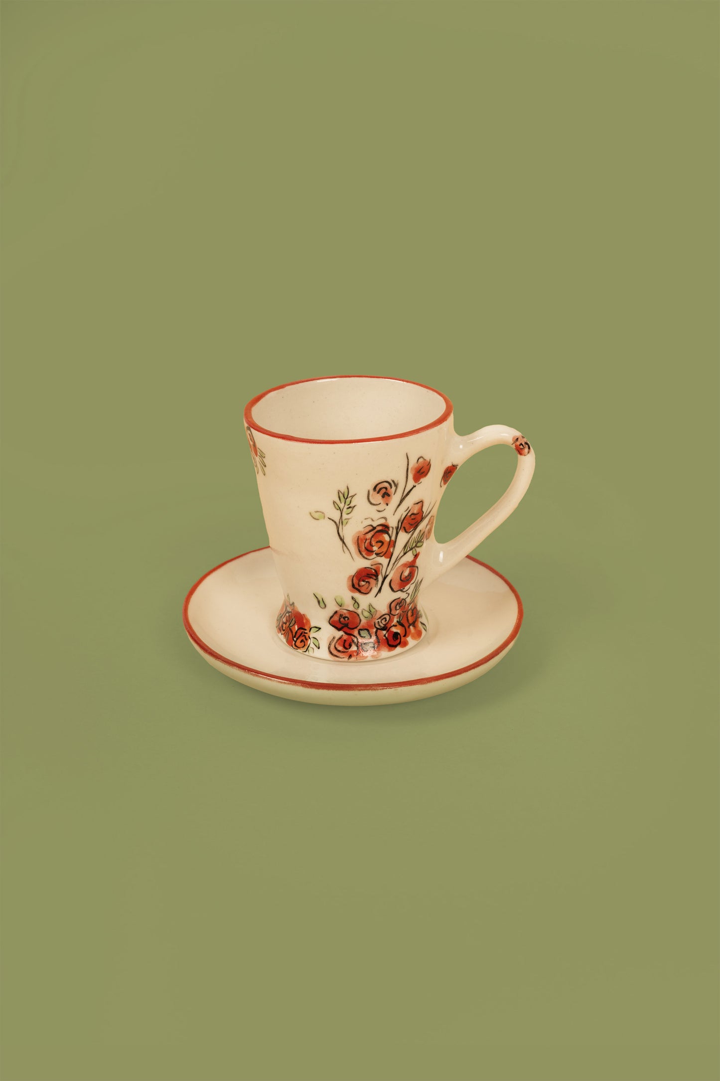 Coffee Set "Kutaisi Roses"