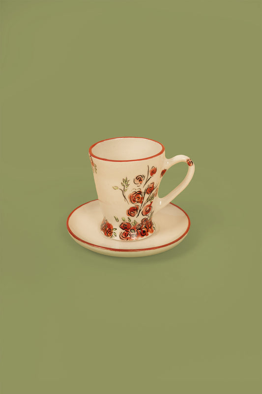 Coffee Set "Kutaisi Roses"