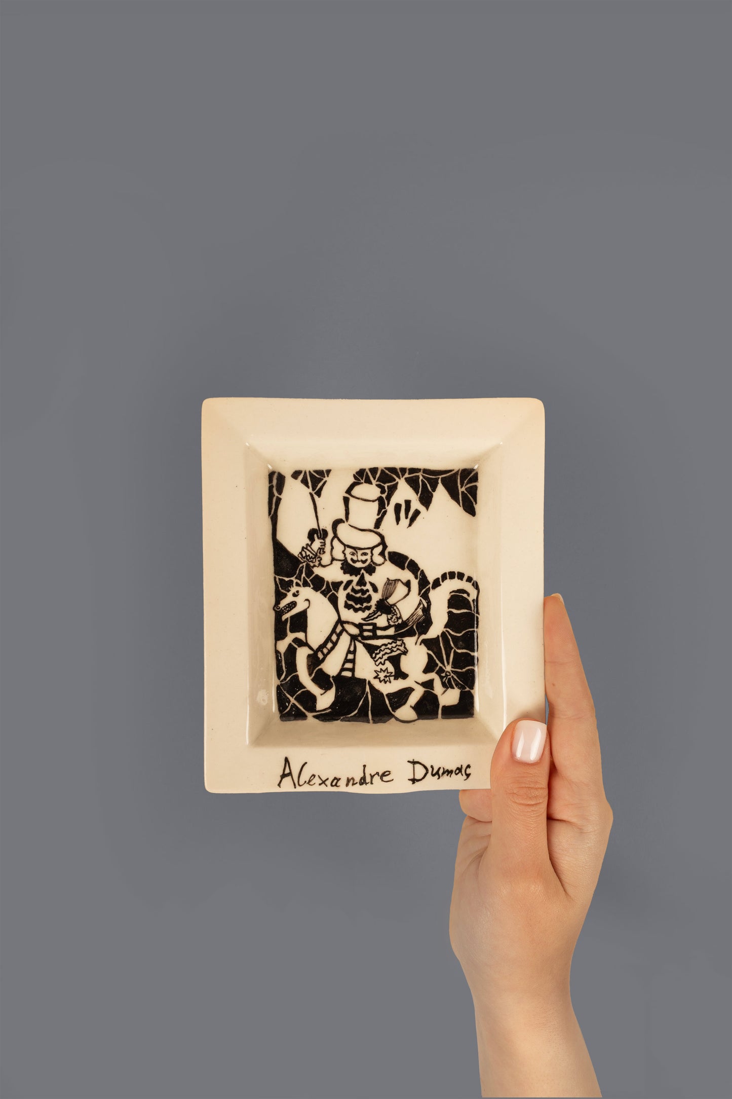 თეფში "ალექსანდრე დიუმა"