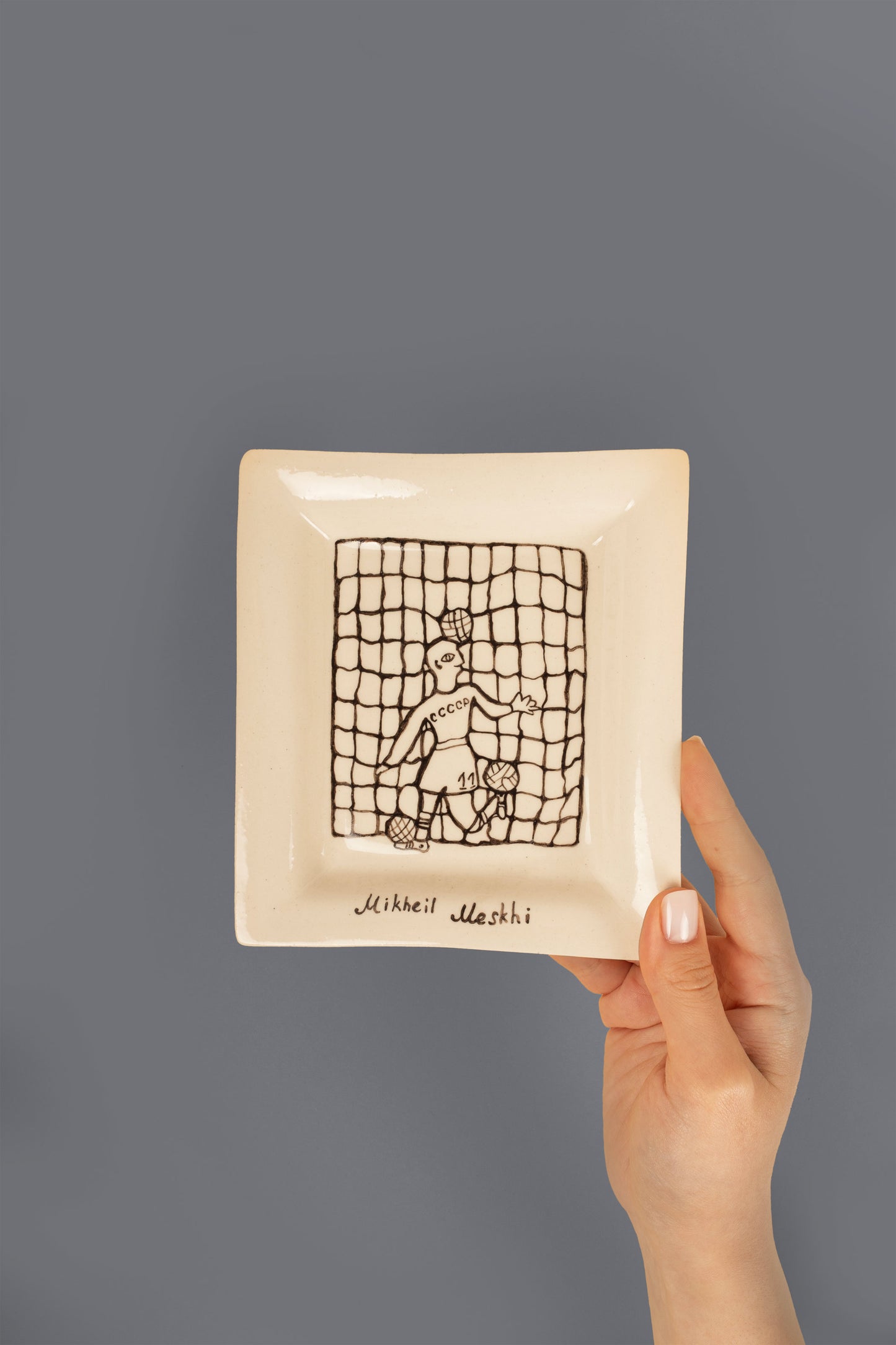 Plate "Mikheil Meskhi"