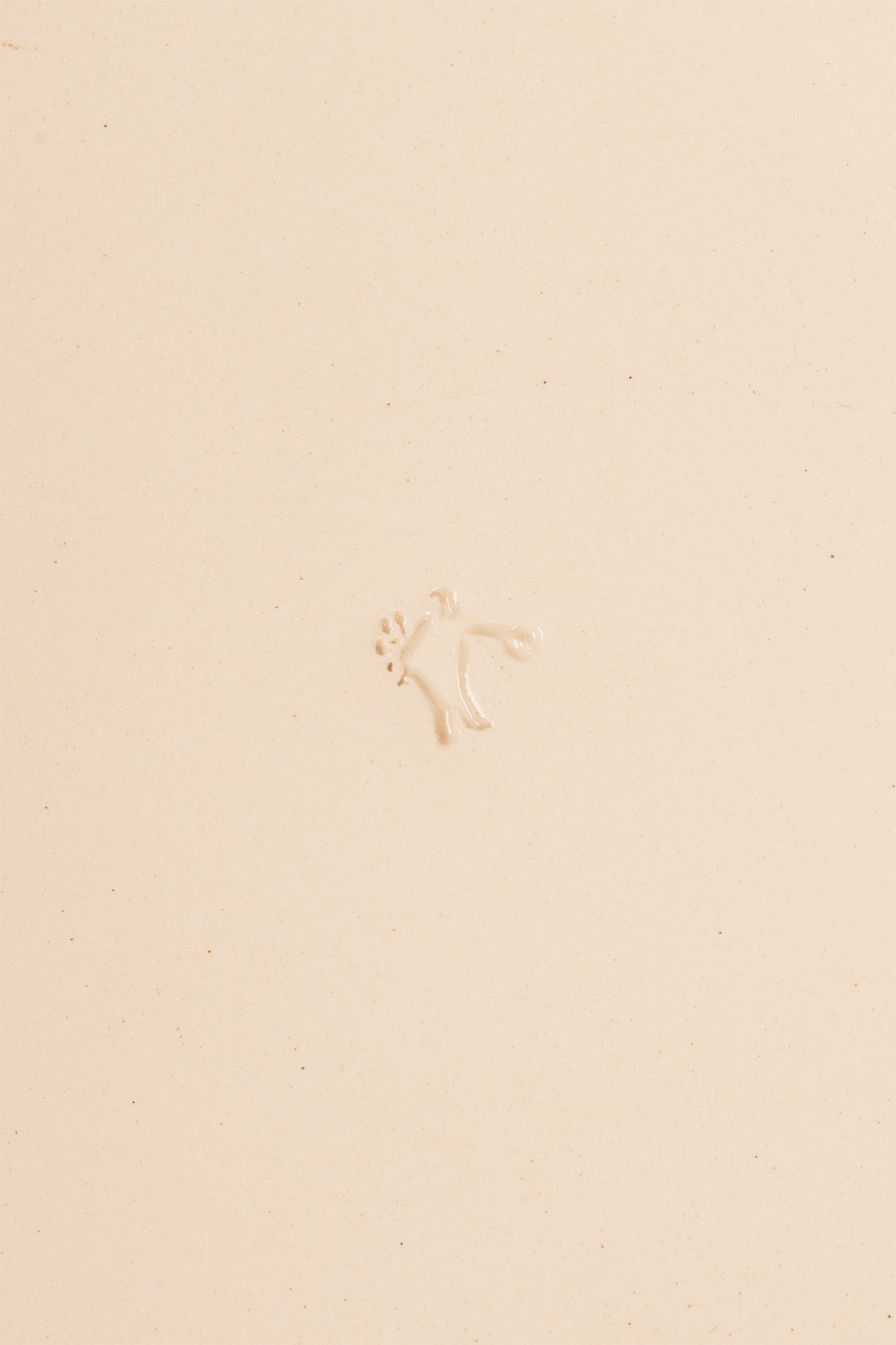 Large Red Oval Plate