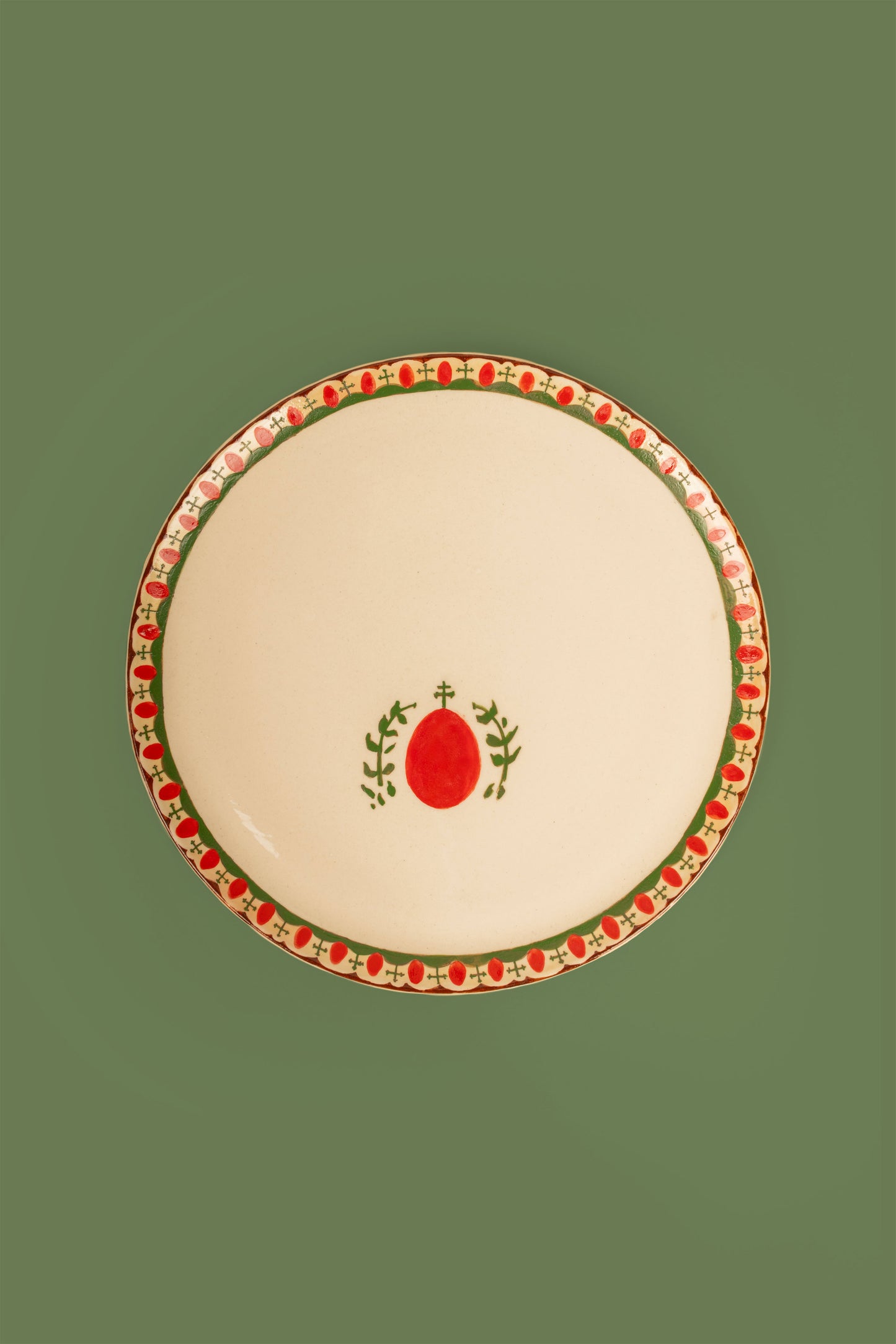 Round Plate "Easter"