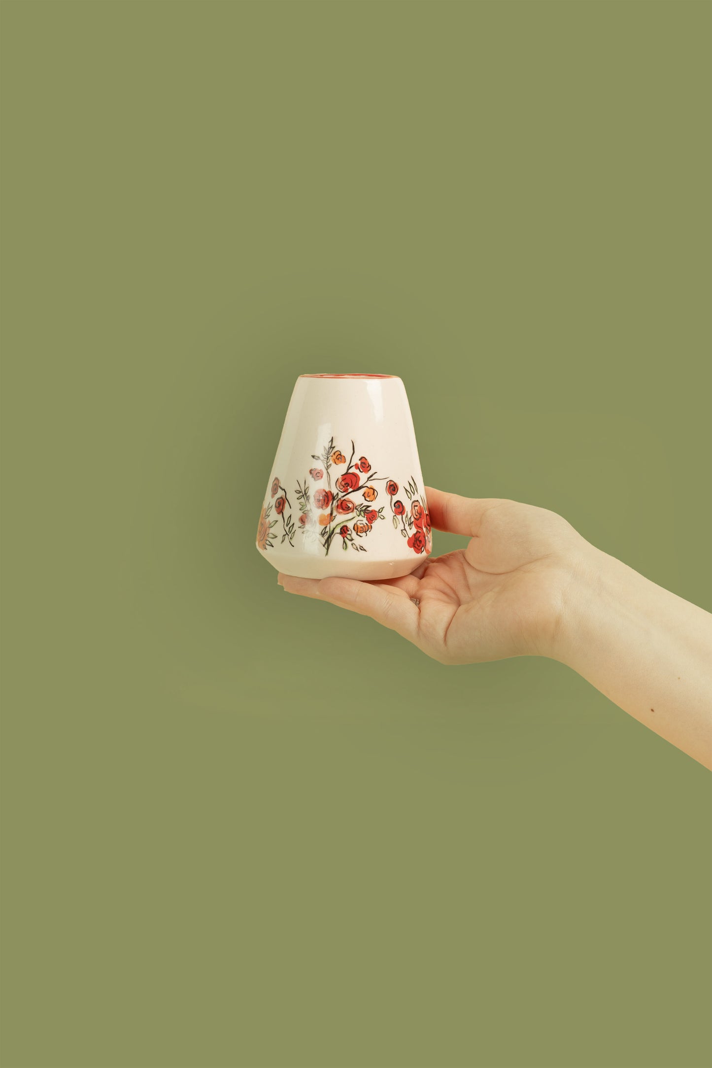 Large Vase "Kutaisi Roses"