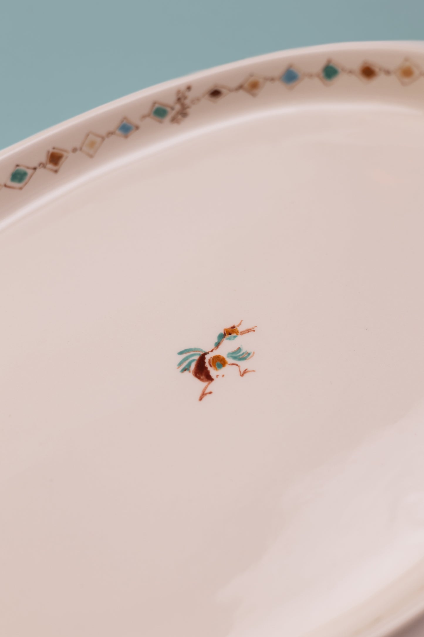 Small Yellow Oval Plate