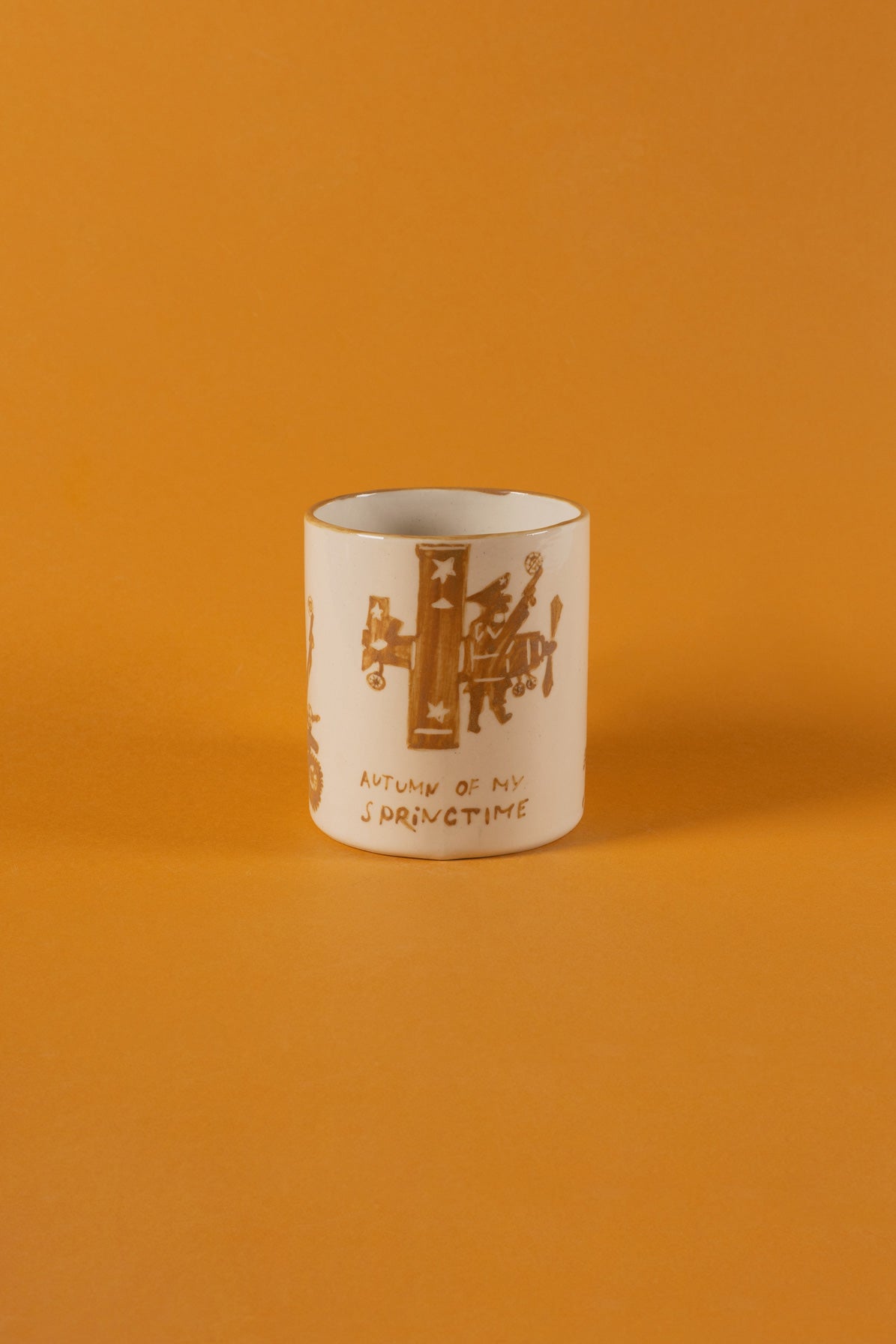 ჭიქა "ჩემი გაზაფხულის შემოდგომა"