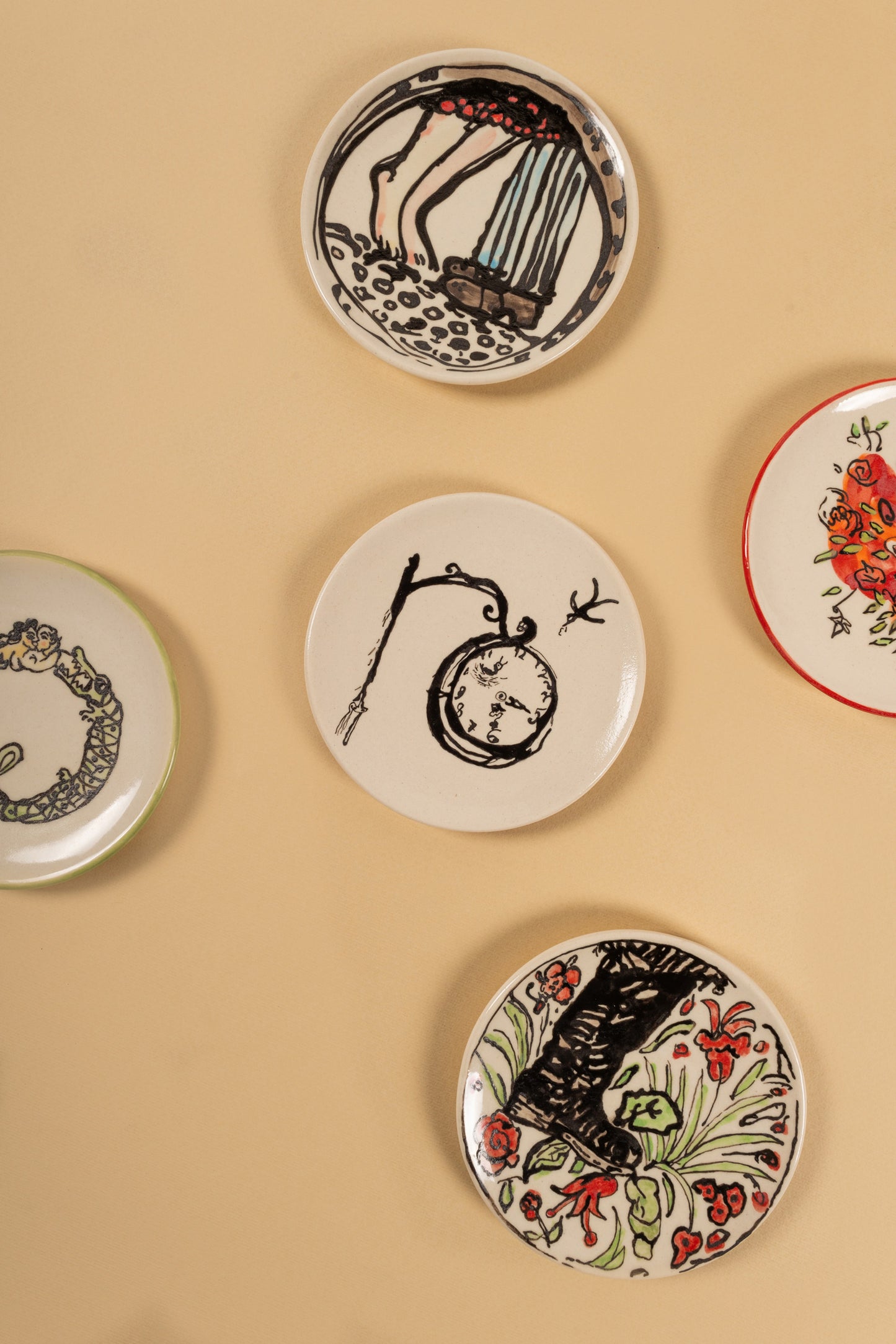 თეფში "საათი"