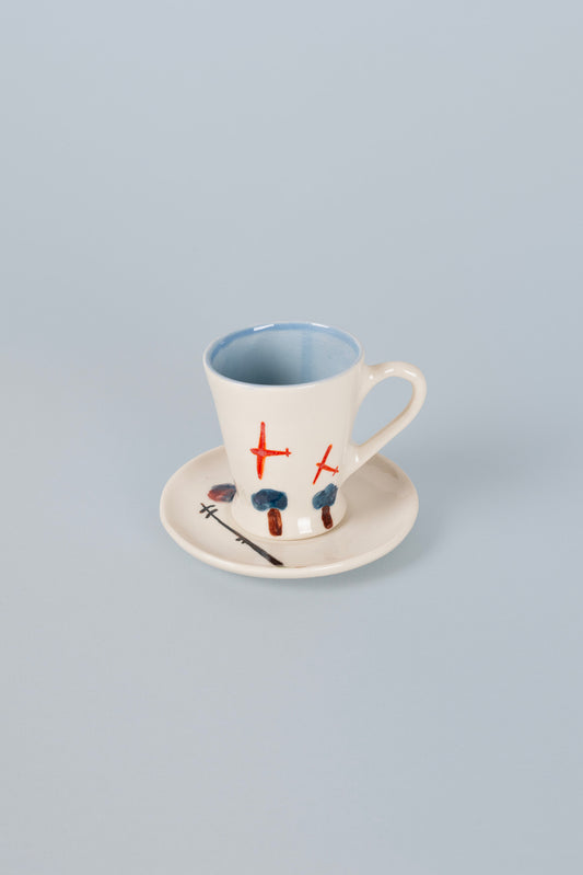 Coffee Set "Airplanes"