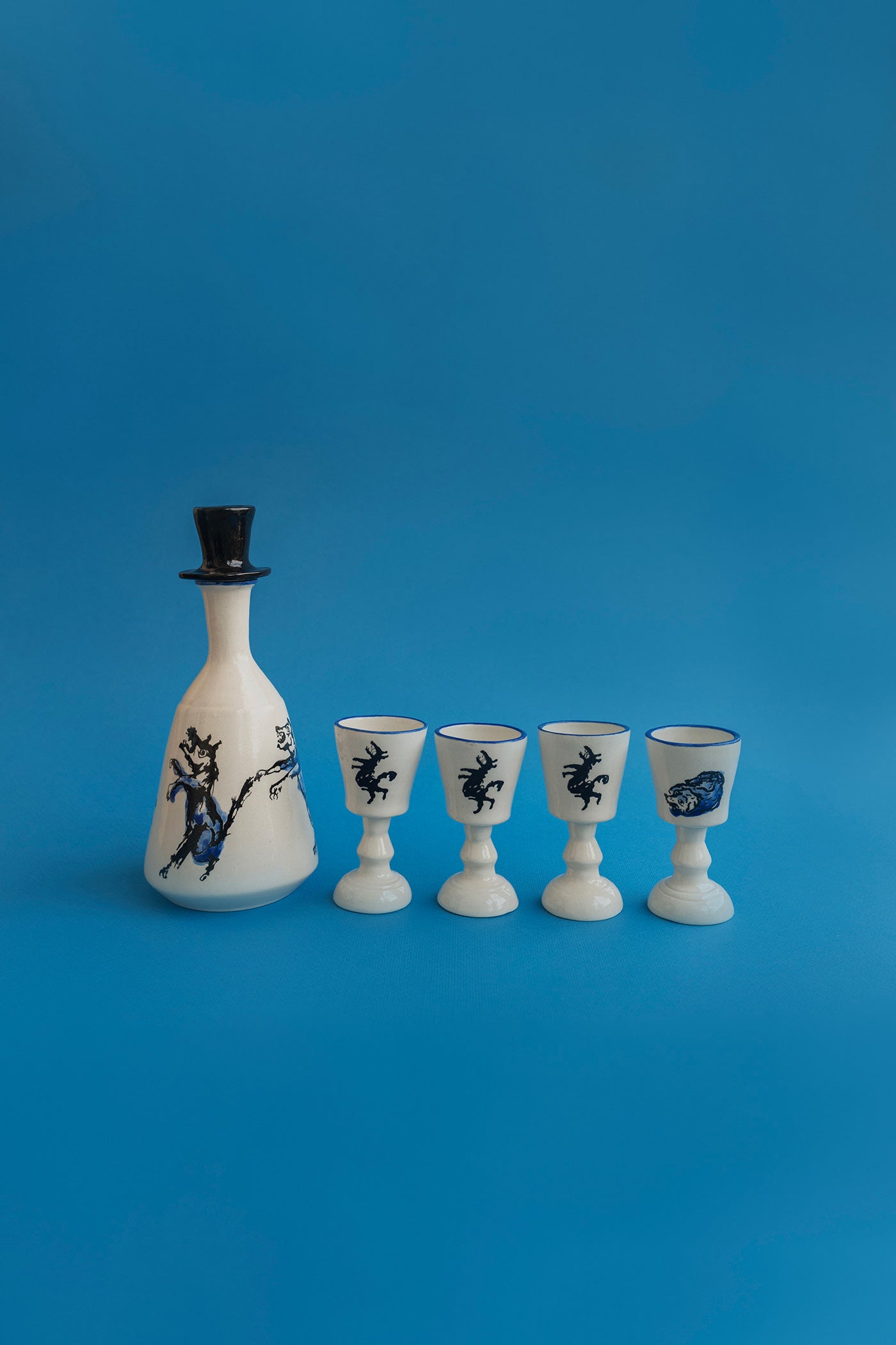 Large Chacha Set "Dogs of Our Neighborhood"