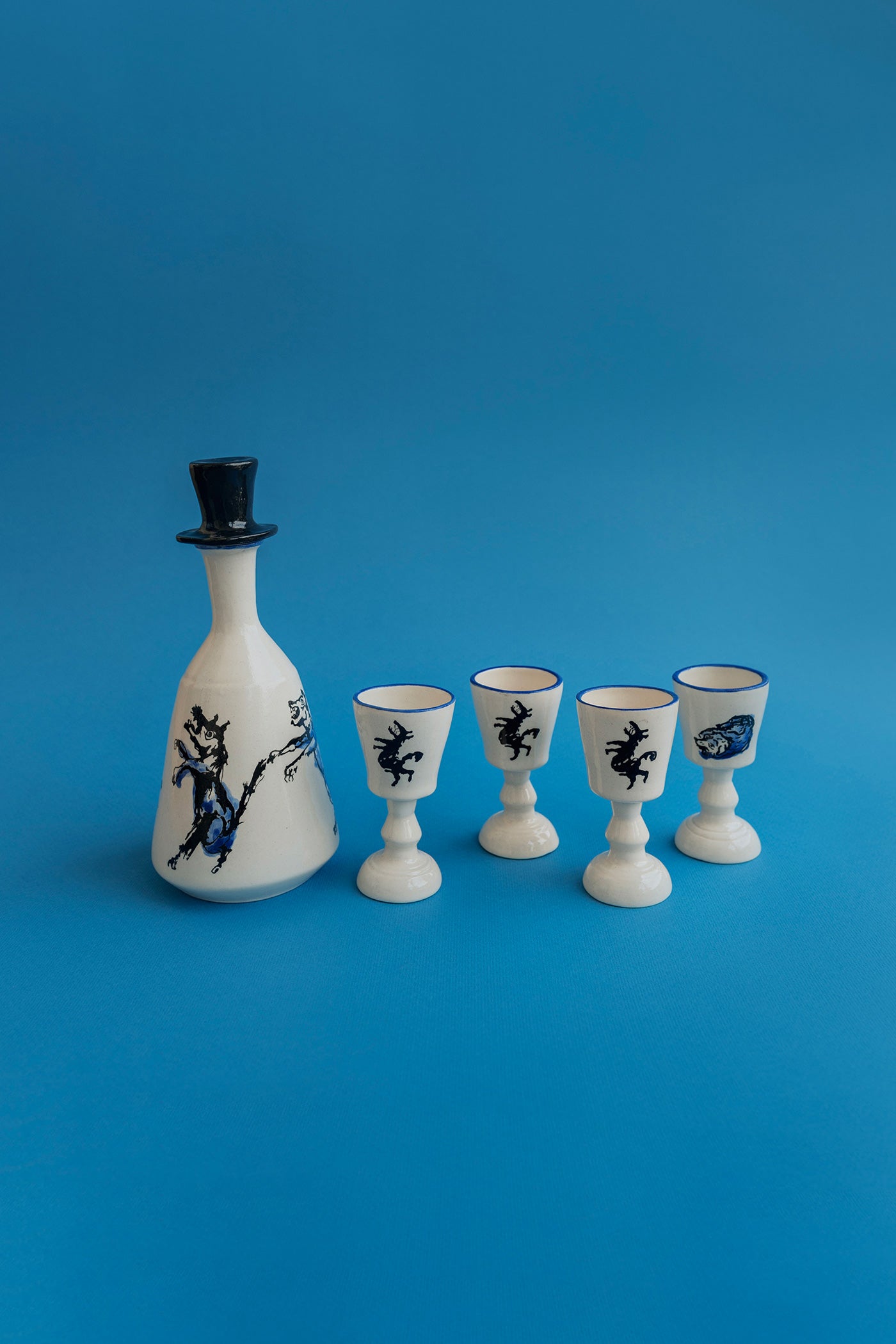 Large Chacha Set "Dogs of Our Neighborhood"