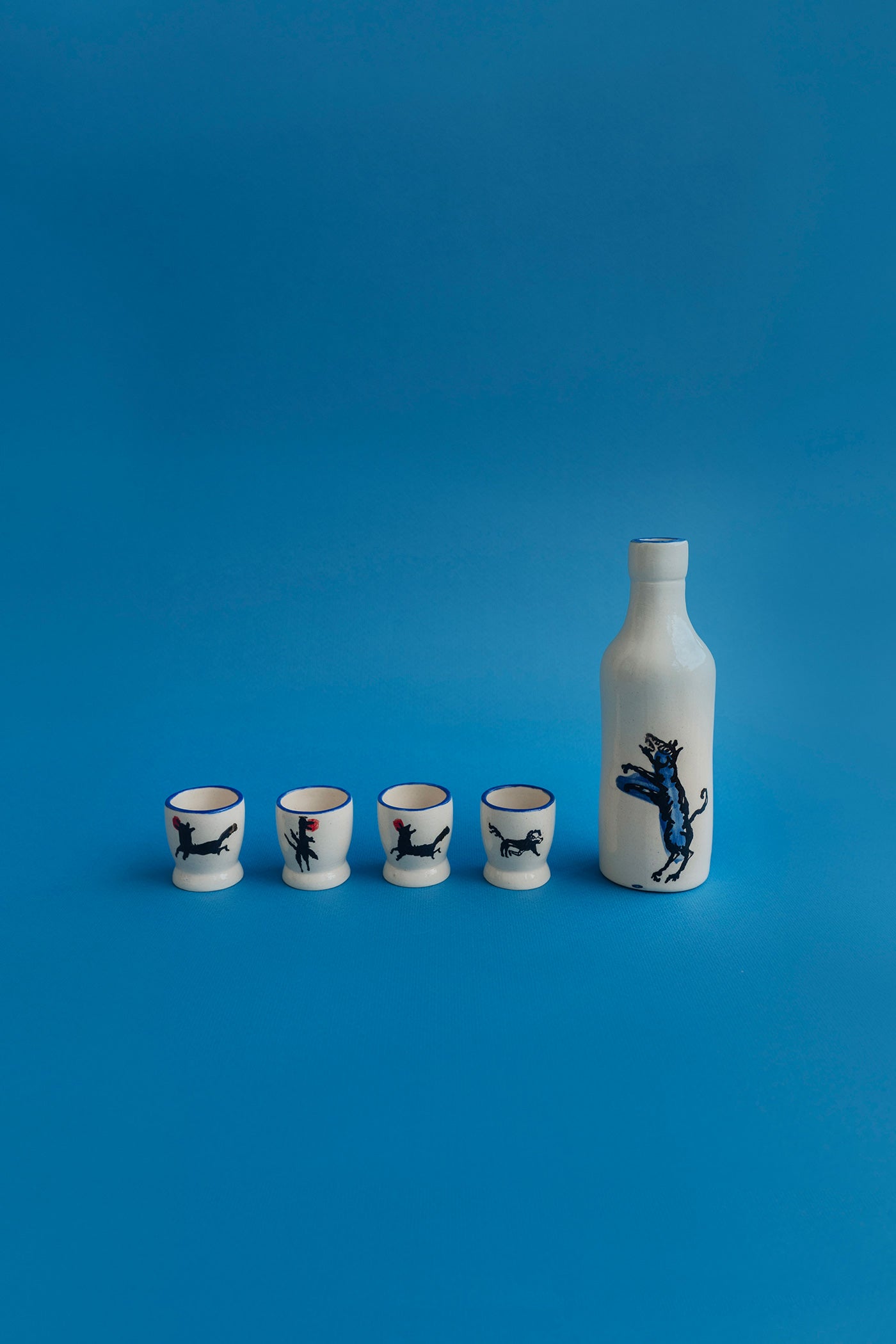 ჭაჭის ნაკრები პატარა "ჩვენი უბნის ძაღლები"